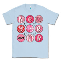 Dusty Blue new year 2024 Classic Tee - MaliasSmallBusiness