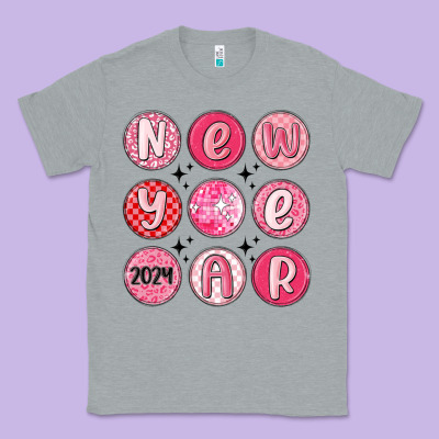New Year 2024 Classic Tee Designed By Maliassmallbusiness