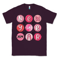 Plum new year 2024 Classic Tee - MaliasSmallBusiness