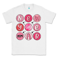 White new year 2024 Classic Tee - MaliasSmallBusiness