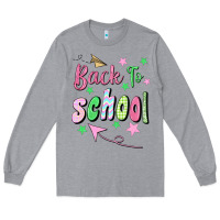 Heather Grey Back To School Long Sleeve Tee - BundleAndBundleShop
