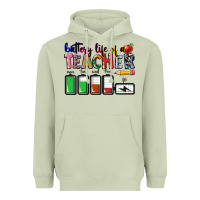 Matcha battery life of teacher Heavyweight Hoodie - CowGirlArtShop