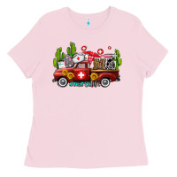 Ma Medical Assistant Nurse Truck With Cactus And Sunflowers Ladies Tee | Teevron