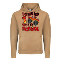 Vintage Camel i crushed 100 days of school monster truck Vintage Hoodie - MaliasSmallBusiness