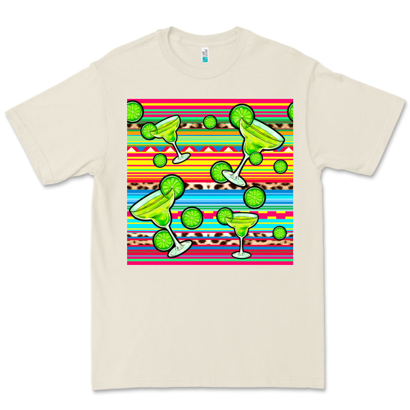 Margarita Serape Seamless Pattern Premium Tee by BundleAndBundleShop | Teevron