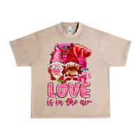 French Oak love is in the air with gnomies Urban Heavy Tee - NancyCooperArtShop