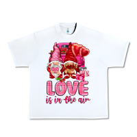 White love is in the air with gnomies Urban Heavy Tee - NancyCooperArtShop