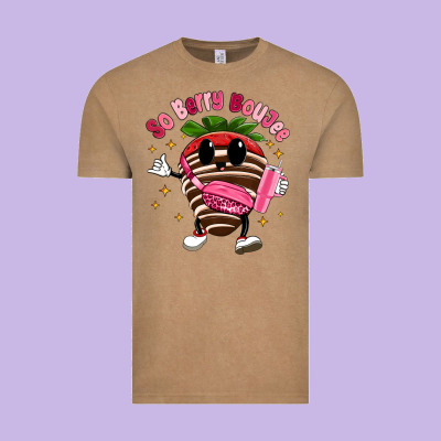 So Berry Buojee Vintage Tee Designed By Maliassmallbusiness