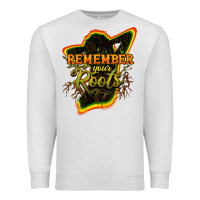 Oatmeal Heather Remember your roots Premium Sweatshirt - HowdyJamesFarm