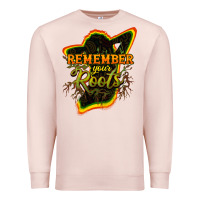 Pale Pink Remember your roots Premium Sweatshirt - HowdyJamesFarm