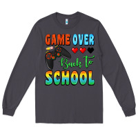 Smoke game over back to school Long Sleeve Tee - BundleAndBundleShop