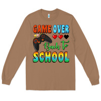 Toasted Coconut game over back to school Long Sleeve Tee - BundleAndBundleShop