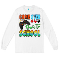 White game over back to school Long Sleeve Tee - BundleAndBundleShop