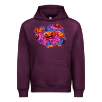Mauve Wine halloween pumpkin patch  4 Urban Hoodie - BundleAndBundleShop