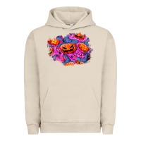 Pigment French Oak halloween pumpkin patch  4 Urban Hoodie - BundleAndBundleShop
