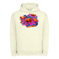 Pigment Pistachio halloween pumpkin patch  4 Urban Hoodie - BundleAndBundleShop