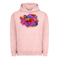Pigment Salmon halloween pumpkin patch  4 Urban Hoodie - BundleAndBundleShop