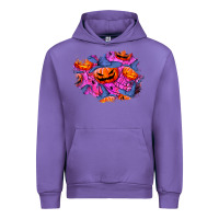 Tulip halloween pumpkin patch  4 Urban Hoodie - BundleAndBundleShop