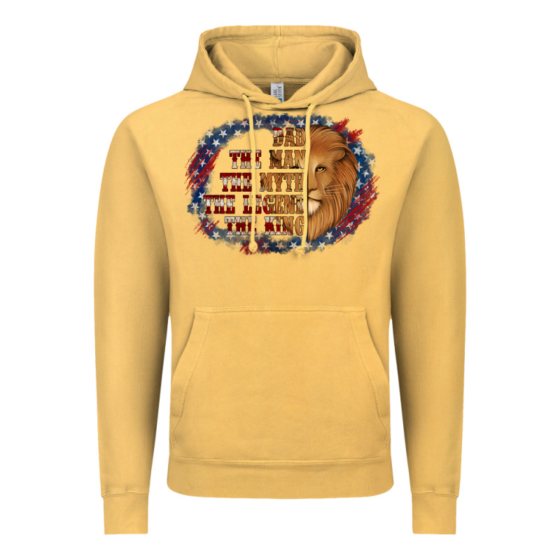 Dad The Man American Flag Vintage Hoodie by Jasminsmagicworld | Teevron