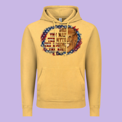 Dad The Man American Flag Vintage Hoodie Designed By Jasminsmagicworld