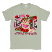 Matcha with god all things are possible Classic Tee - NancyCooperArtShop