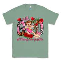 Sage with god all things are possible Classic Tee - NancyCooperArtShop