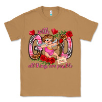 Toasted Coconut with god all things are possible Classic Tee - NancyCooperArtShop