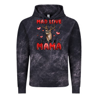 Cloud Black mad love for my mama Vintage Hoodie - MaliasSmallBusiness