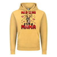 Vintage Mustard mad love for my mama Vintage Hoodie - MaliasSmallBusiness