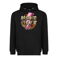 Black Spoiled Wife Mother's Day Heavyweight Hoodie - CowGirlArtShop