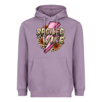 Lavender Spoiled Wife Mother's Day Heavyweight Hoodie - CowGirlArtShop