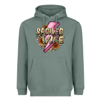 Sage Spoiled Wife Mother's Day Heavyweight Hoodie - CowGirlArtShop