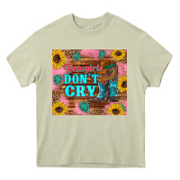 Mossy cowgirls don't crty boots hat sunflowers tumbler Heavy Core Tee - Artiststas