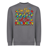 Storm see the ability not the disability Heavyweight Sweatshirt - LillyAllenDesigns