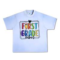 Grape Ice 1st grade vibes Urban Heavy Tee - MaliasSmallBusiness