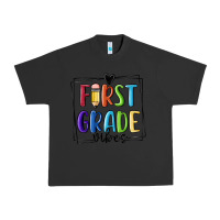 Pigment Black 1st grade vibes Urban Heavy Tee - MaliasSmallBusiness