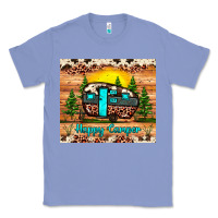 Colony Blue happy camper Classic Tee - JahusDesignShop