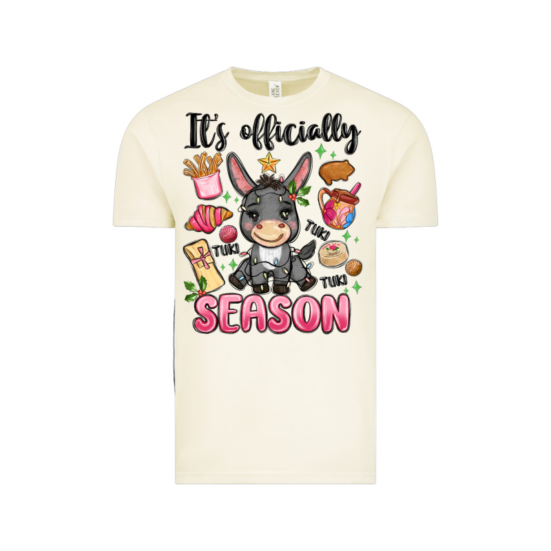 Its Officially Season Vintage Tee by MaliasSmallBusiness | Teevron