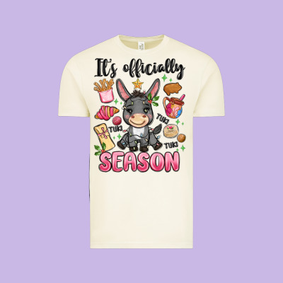 Its Officially Season Vintage Tee Designed By Maliassmallbusiness