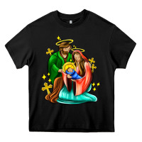 Black oh holy night  with cross ado Heavy Core Tee - AdoDesignShop