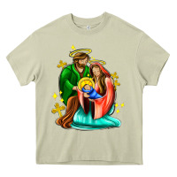 Mossy oh holy night  with cross ado Heavy Core Tee - AdoDesignShop