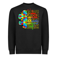 Black always unique totally intelligent sometimes myster Heavyweight Sweatshirt - LillyAllenDesigns