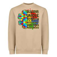 Mushroom always unique totally intelligent sometimes myster Heavyweight Sweatshirt - LillyAllenDesigns