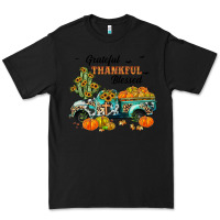 Black grateful thankful blessed Premium Tee - JahusDesignShop