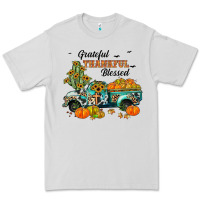 Dove Grey grateful thankful blessed Premium Tee - JahusDesignShop
