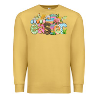 Antique Gold Happy Easter Easter Day Premium Sweatshirt - CowGirlArtShop