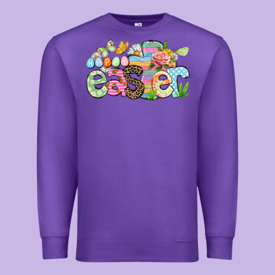 Happy Easter Easter Day Premium Sweatshirt Designed By Cowgirlartshop