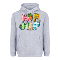 Heather Grey Hip hop Easter Day Heavyweight Hoodie - HowdyJamesFarm