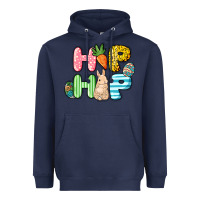 Navy Hip hop Easter Day Heavyweight Hoodie - HowdyJamesFarm