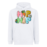 White Hip hop Easter Day Heavyweight Hoodie - HowdyJamesFarm